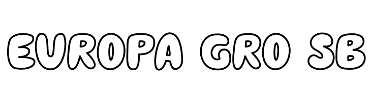 Stickie Outline  Free Fonts Download