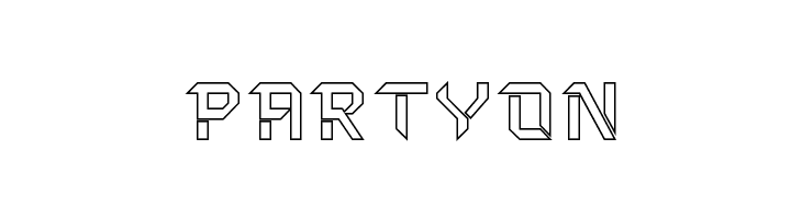 Rapidtech Demo Outline  Free Fonts Download
