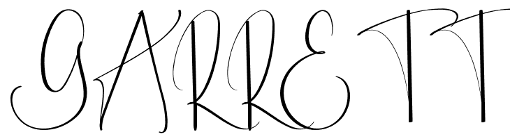 Brittany Rays Demo Script  Free Fonts Download