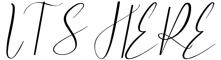 Happy Married Demo Script  Free Fonts Download