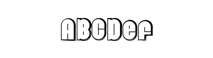 Dumpy Planet Demo Outline  Free Fonts Download