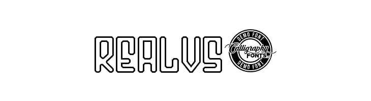 John Mike Demo Outline  Free Fonts Download