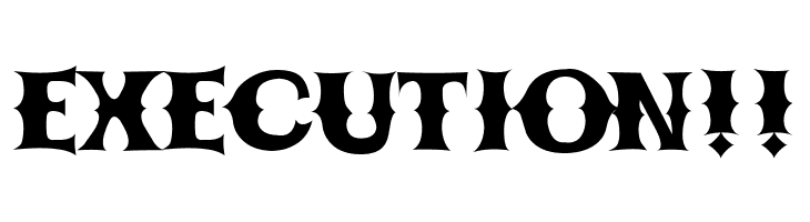 CBGBFontSolid  Free Fonts Download