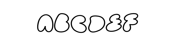 Cake Bake Outline Demo  Free Fonts Download