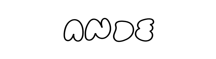 Cake Bake Outline Demo  Free Fonts Download