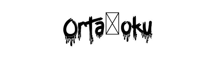 Cyttah Demo Splatter  Free Fonts Download