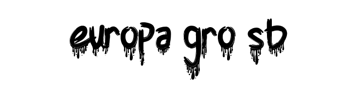 Cyttah Demo Splatter  Free Fonts Download