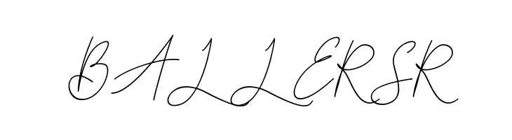 B Luna Piena Demo Italic  Free Fonts Download