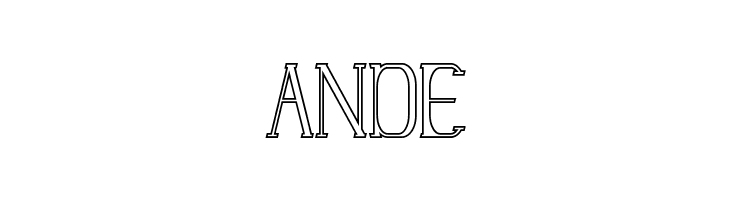 Urban Power Demo Outline  Free Fonts Download