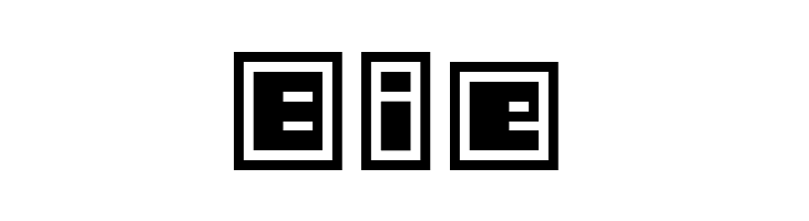 Tiny Box CollageBitA12  Free Fonts Download