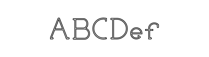 NICOLLS DEMO Outline  Free Fonts Download