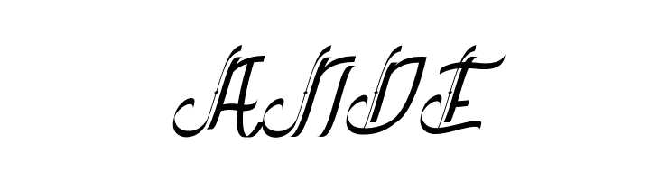 The Empire Demo Italic  Free Fonts Download