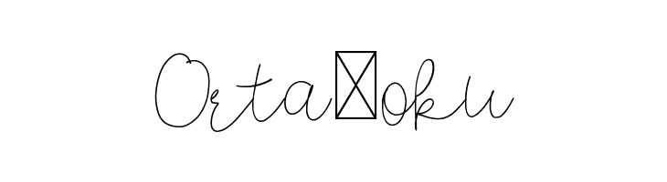 Orla Fiola Demo Script  Free Fonts Download