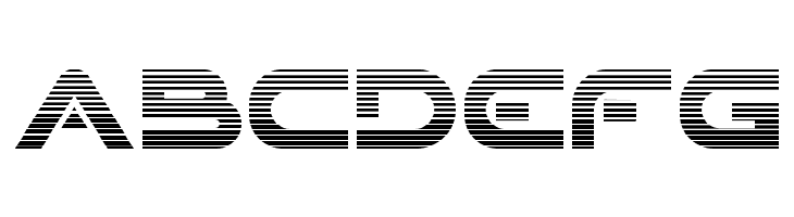 XHARP Demo Gradient  Free Fonts Download