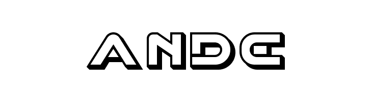 XHARP Demo 3D  Free Fonts Download