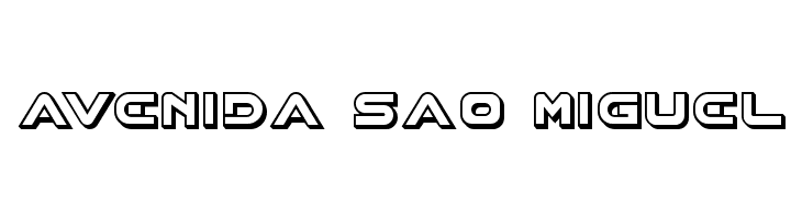 XHARP Demo 3D  Free Fonts Download