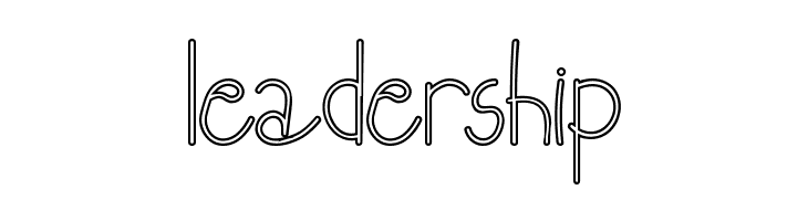 Eberta Light Demo Outline  Free Fonts Download