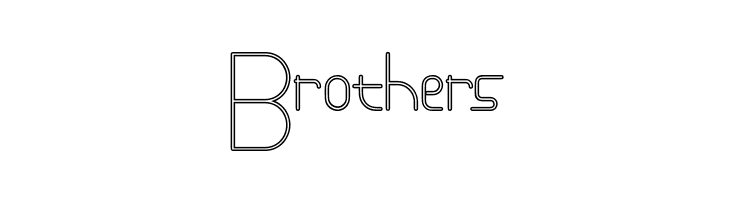 Freakouts Demo Outline  Free Fonts Download