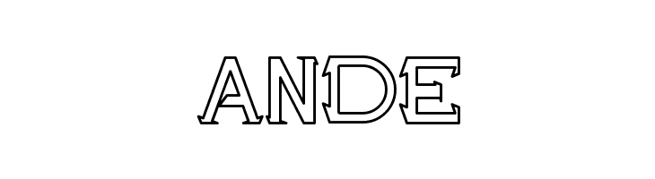 Maxwell Leonard Demo Outline  Free Fonts Download