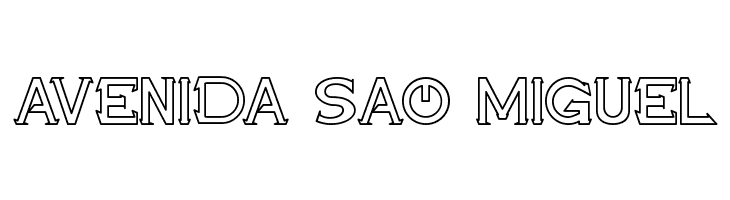 Maxwell Leonard Demo Outline  Free Fonts Download