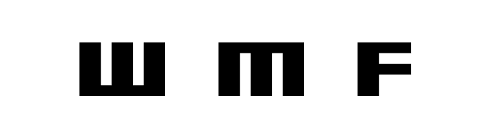 D3 CuteBitMapism TypeA  Free Fonts Download