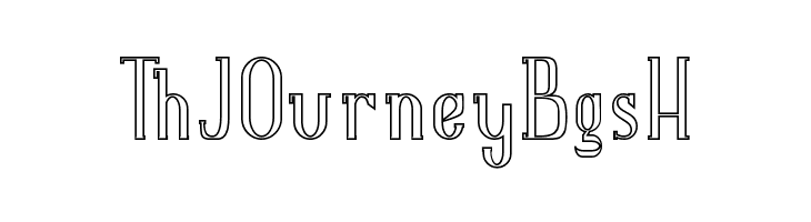 NORTH MOUNT DEMO Outline  Free Fonts Download