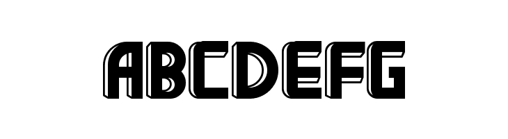 BigBOBY Demo 3D  Free Fonts Download