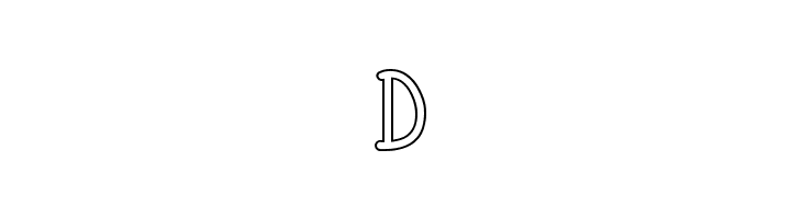 CALDERDALE DEMO Outline  Free Fonts Download