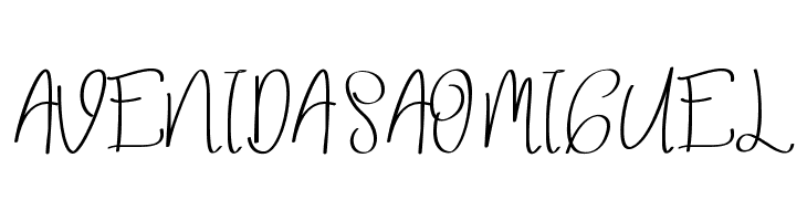 Thalia Hillary Demo Sans  Free Fonts Download