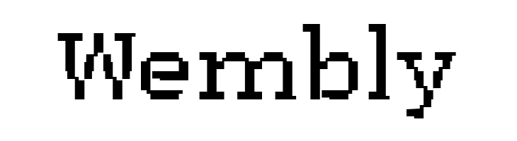 PF Westa Seven  Free Fonts Download