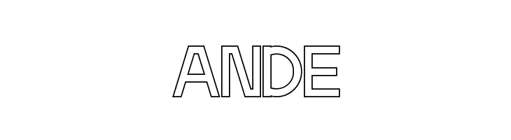 Social Trend Demo Outline  Free Fonts Download