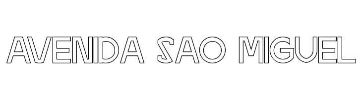 Social Trend Demo Outline  Free Fonts Download