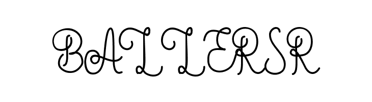 Aleda Demo Monoline  Free Fonts Download