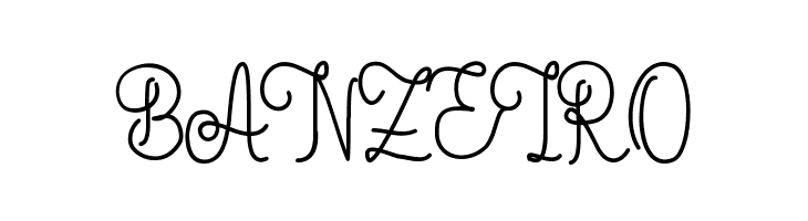 Aleda Demo Monoline  Free Fonts Download