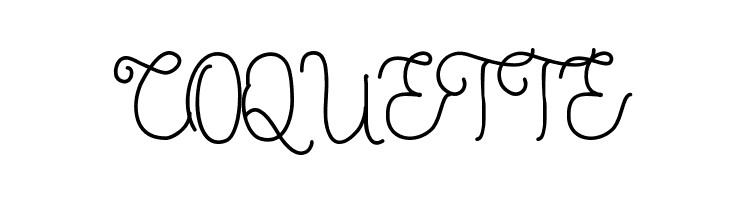 Aleda Demo Monoline  Free Fonts Download