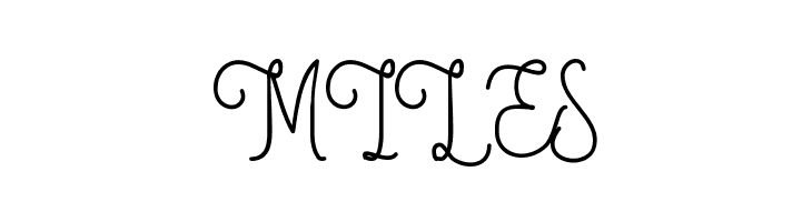 Aleda Demo Monoline  Free Fonts Download