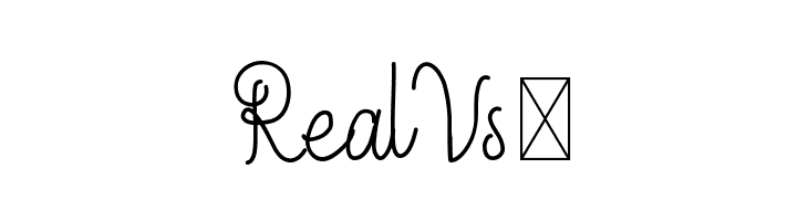 Aleda Demo Monoline  Free Fonts Download