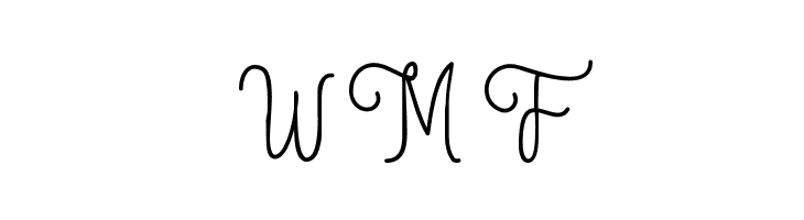 Aleda Demo Monoline  Free Fonts Download