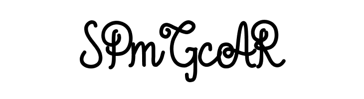 Aleda Demo Monoline Bold  Free Fonts Download