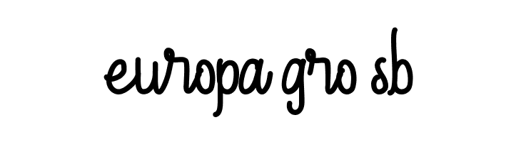 Aleda Demo Monoline Bold  Free Fonts Download