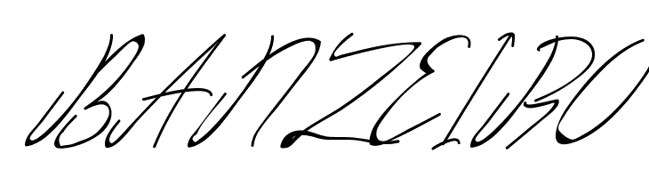 Livingston Demo Signature  Free Fonts Download