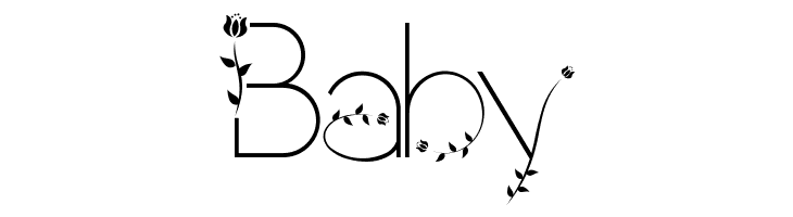 Flower Leaf Demo  Free Fonts Download