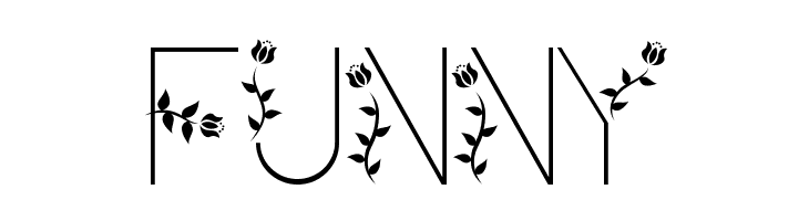 Flower Leaf Demo  Free Fonts Download