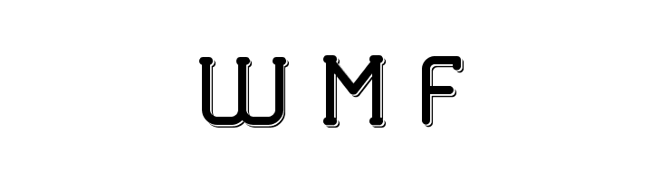 TRUMANS DEMO Shadow  Free Fonts Download