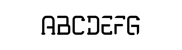 TRUMANS DEMO Stencil  Free Fonts Download