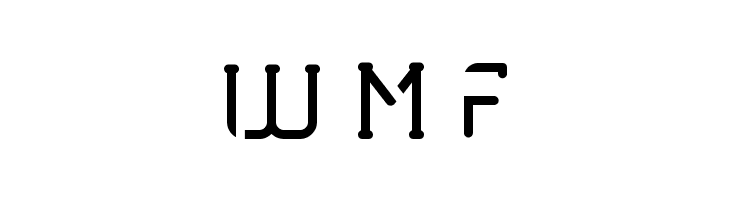 TRUMANS DEMO Stencil  Free Fonts Download