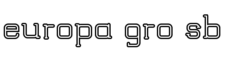 TRUMANS DEMO Outline  Free Fonts Download