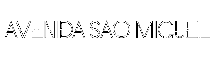 Vasaggy Demo Outline  Free Fonts Download