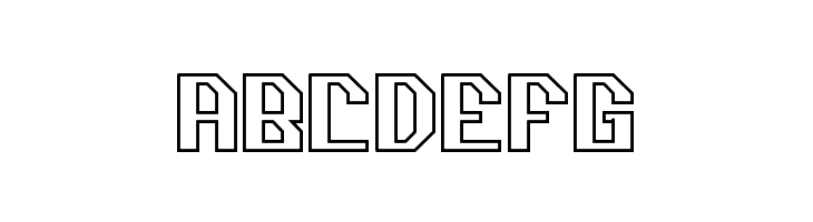 Racemate Demo Outline  Free Fonts Download