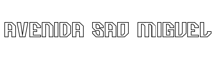 Racemate Demo Outline  Free Fonts Download